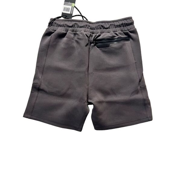Alphalete Men's Charcoal Drawstring ELMTS Athletic Shorts Size Medium NWT - Picture 2 of 4